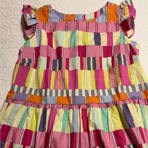 Peplum top with flutter sleeve